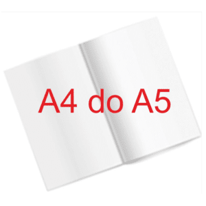 Folder A4 składany do A5